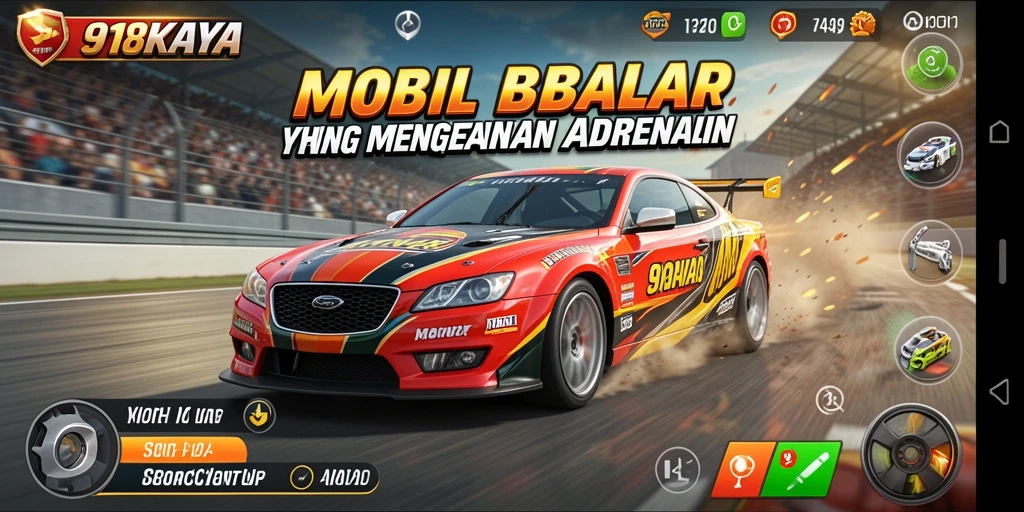 Gameplay balapan mendebarkan di 918KAYA dengan grafik yang menakjubkan.