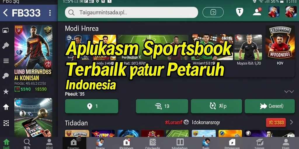 Tampilan screenshot FB333 menampilkan antarmuka taruhan olahraga yang menarik.