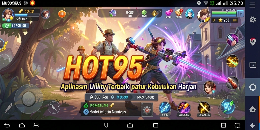 Tampilan screenshot HOT985 yang menampilkan fitur pengelolaan waktu.