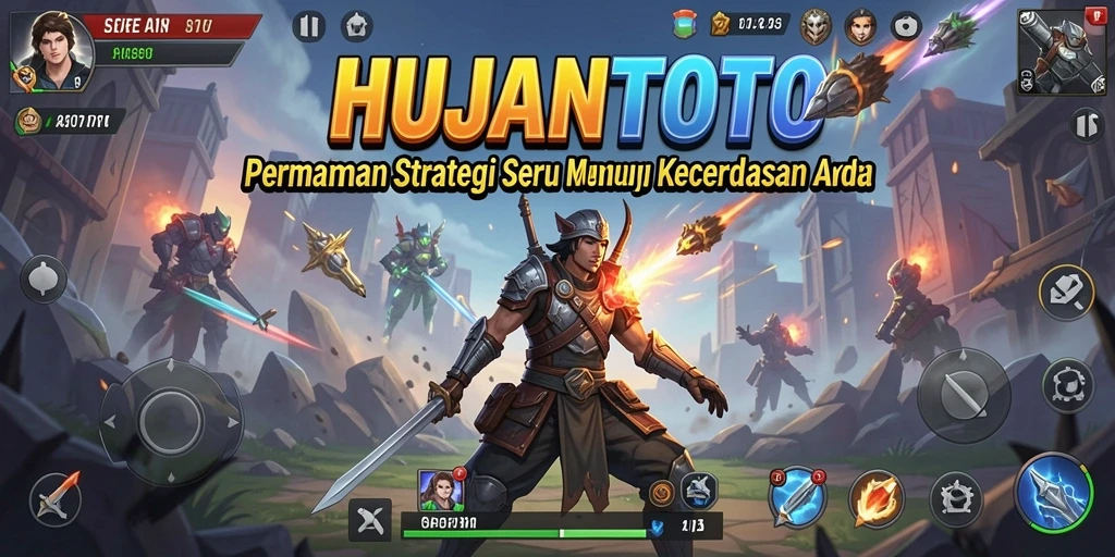 Screenshot HUJANTOTO menampilkan aksi strategi yang mendebarkan dan grafik yang memukau.