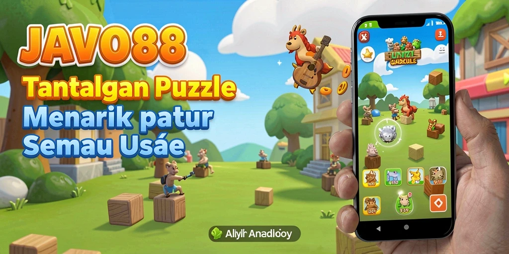 Tampilan gameplay JAVO88 yang menantang dan menarik di layar.