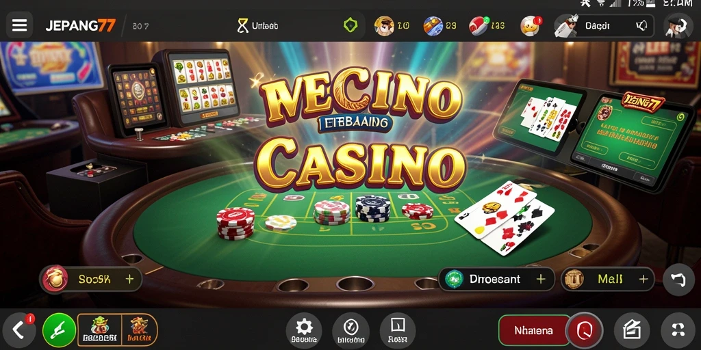 Tampilan gameplay JEPANG77 yang menarik dan interaktif di Live Casino.