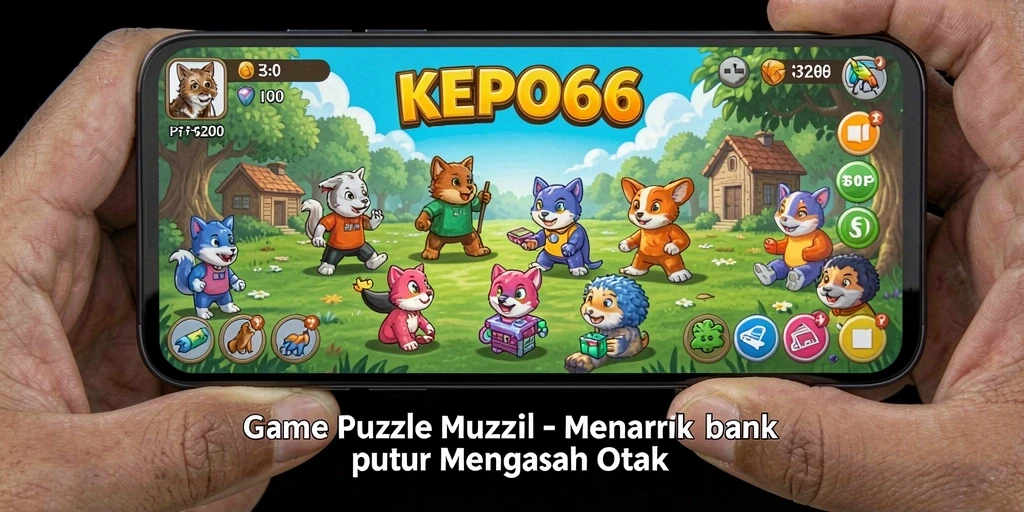 Tampilan gameplay yang menantang dalam KEPO66.