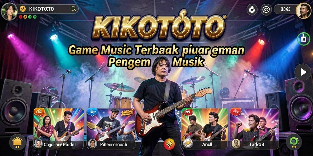 Tampilan gameplay KIKOTOTO yang menarik dan interaktif.