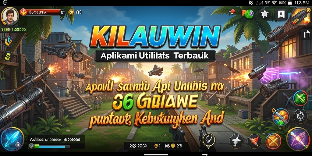 Tampilan antarmuka KILAUWIN yang menarik dan fungsional.