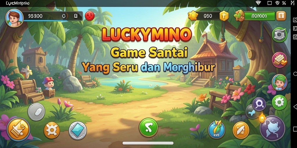 Tampilan Gameplay LUCKYMINO yang Seru dan Menarik
