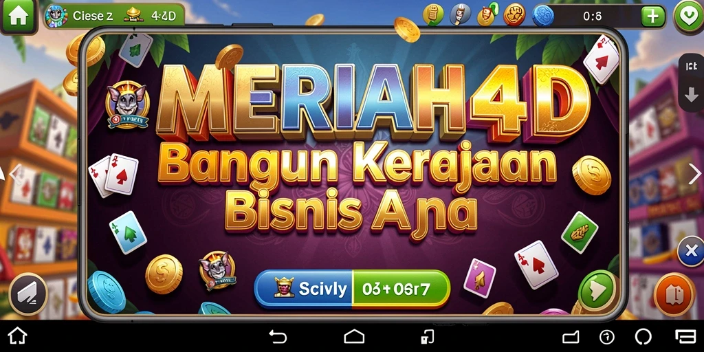 Tampilan gameplay <strong>MERIAH4D</strong> yang menarik dan intuitif.