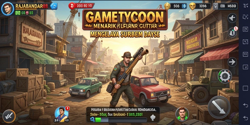 Tampilan gameplay RAJABANDAR88 yang menarik dan interaktif.