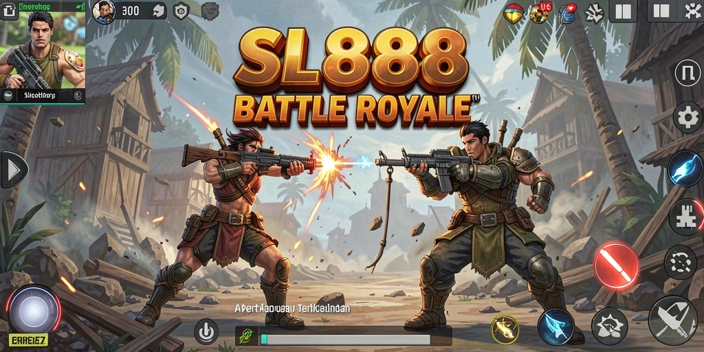 Screenshot gameplay SL888 menampilkan pertarungan seru dan strategi cerdas.