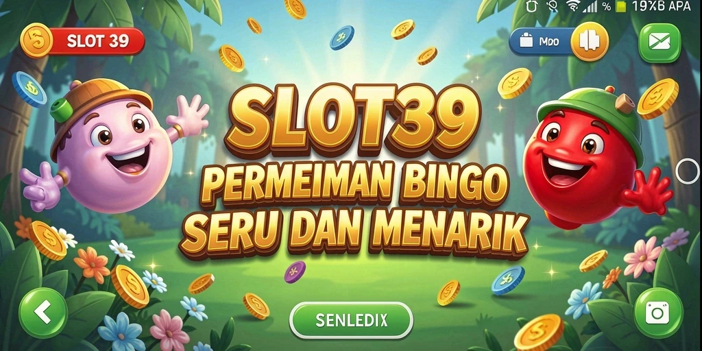 Screenshot gameplay SLOT39 yang menampilkan keseruan bermain Bingo.